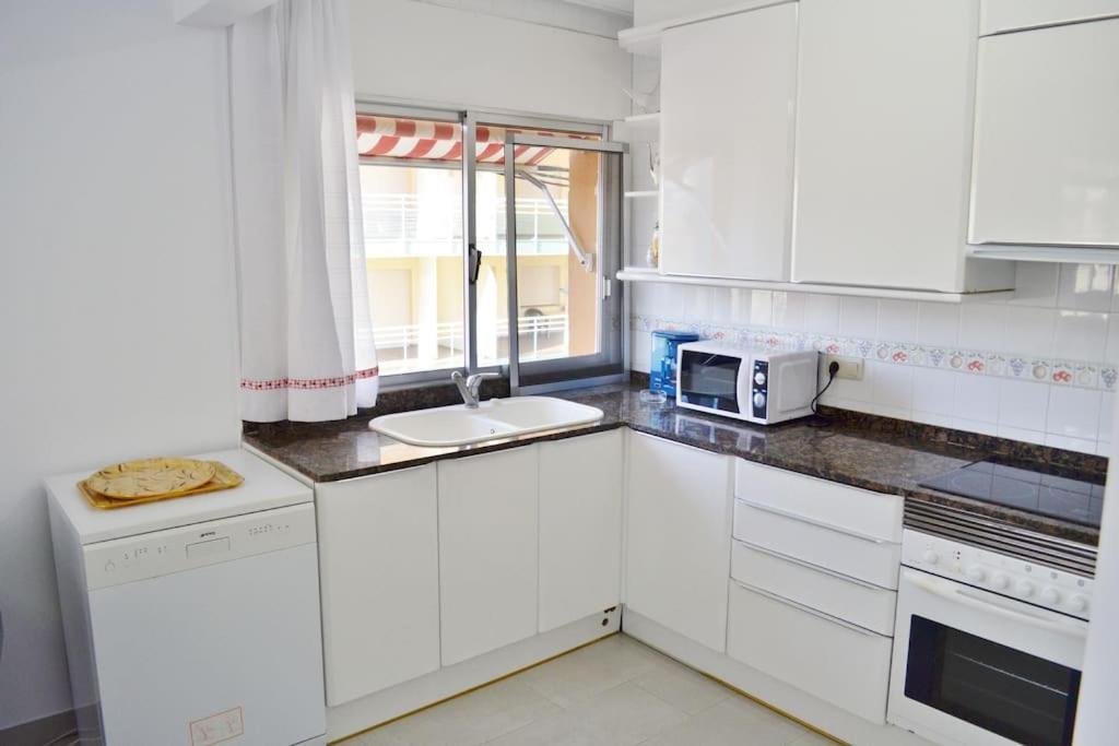 Beach Papa Luna Apartment Peñíscola エクステリア 写真