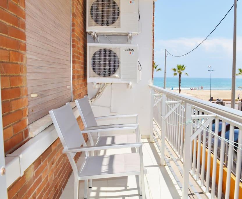 Beach Papa Luna Apartment Peñíscola エクステリア 写真